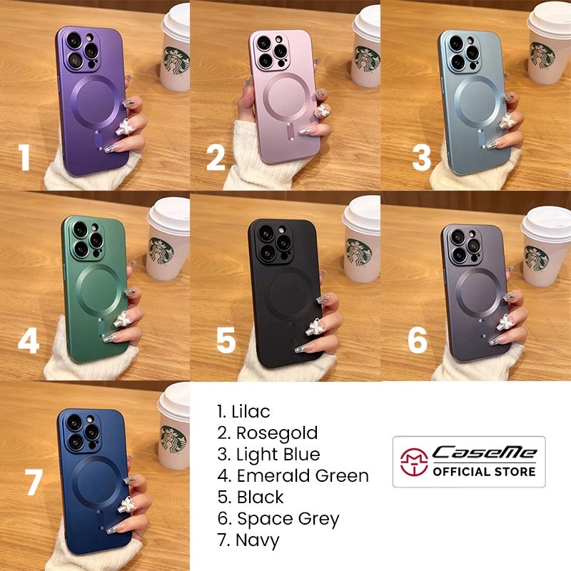 Caseme Casing Magsafe Color iPhone 4