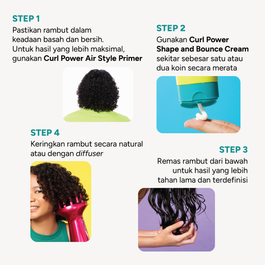 Lizzie Parra Kreasi BOB & FROU Curl Power Shape And Bounce Cream