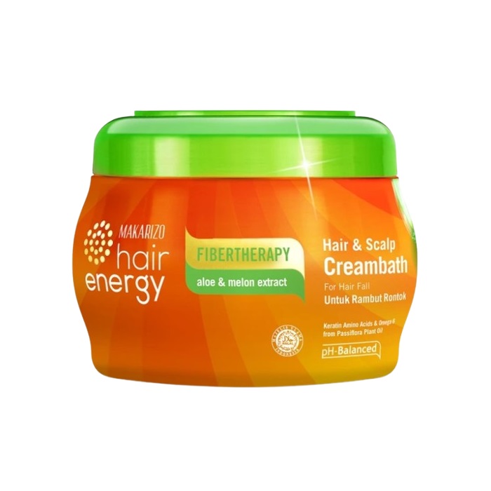 Makarizo Hair Energy ｜ Fibertherapy Hair & Scalp Cream with Aloe & Melon Extract