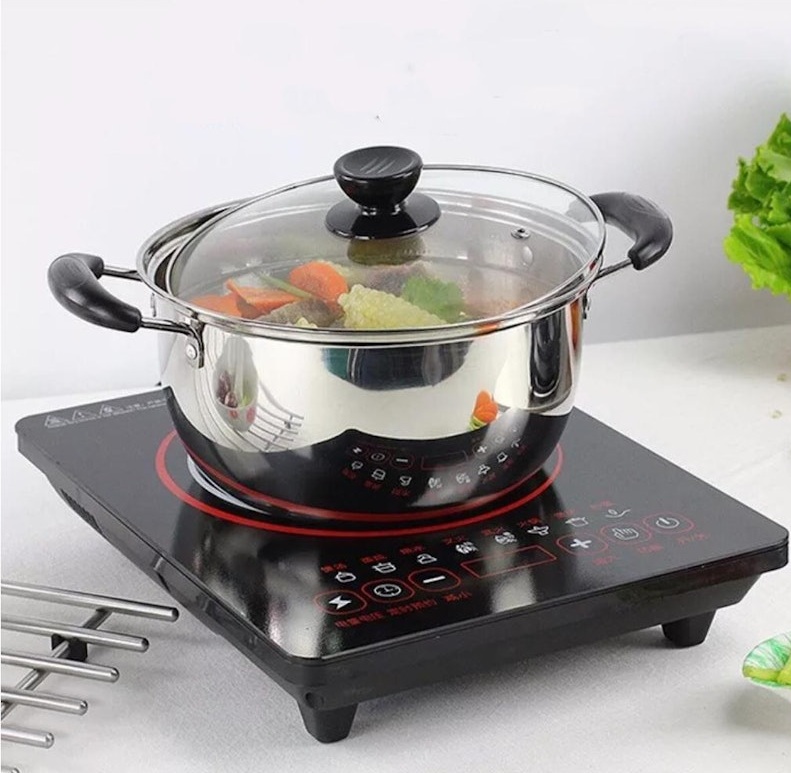 Subron Indo Jaya Subron Soup Pot Stainless Tutup Kaca