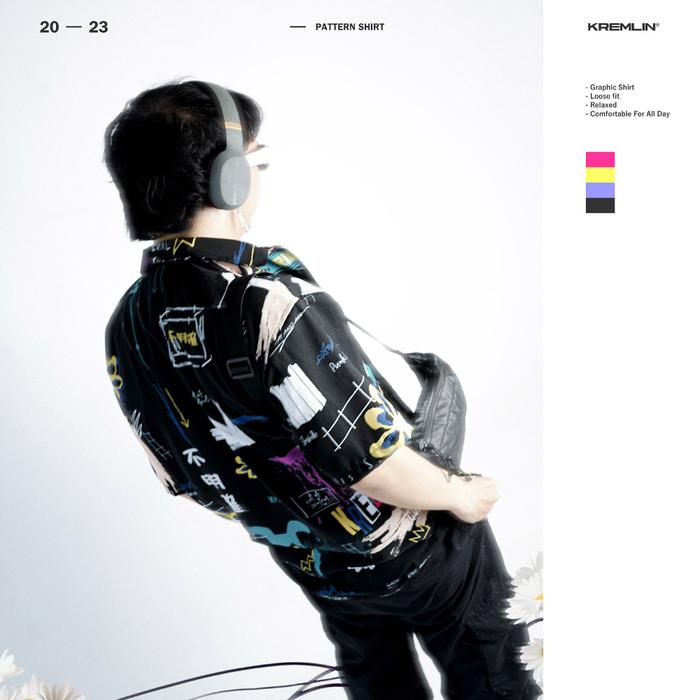 Kremlin Clothing Kremlin Kemeja Fullprint Riot