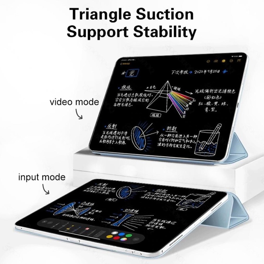 Mils Technologies Indonesia MILS Technologies Magnetic Trifold Flip Case iPad Air M2  MC02