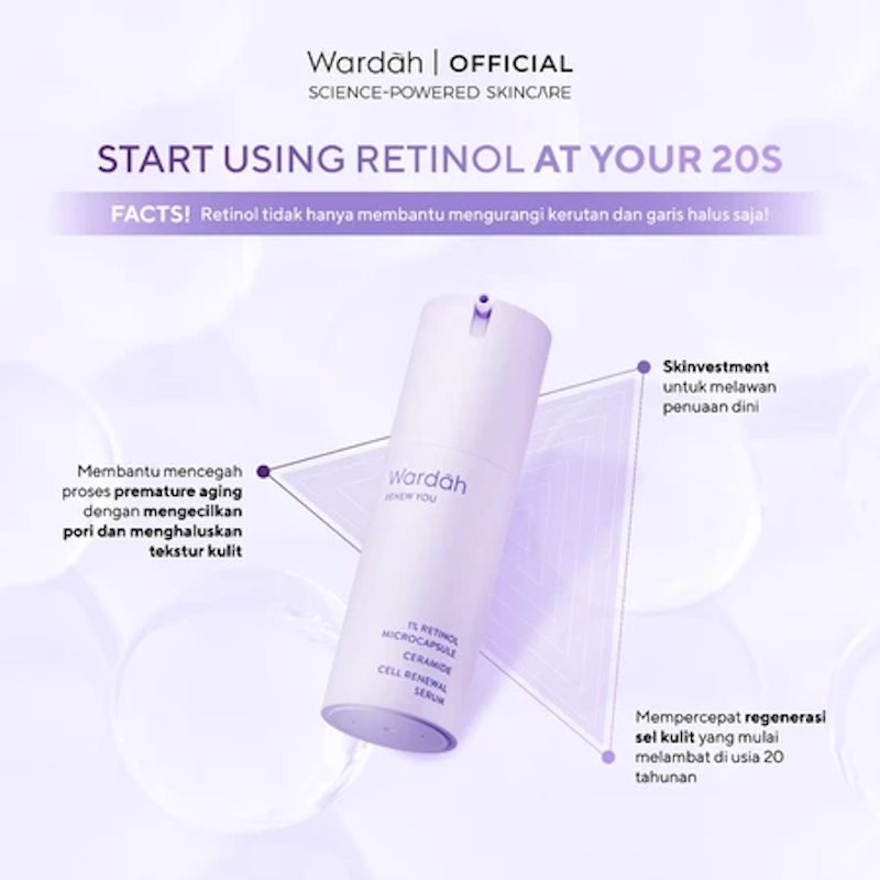 Renew You 1% Retinol Microcapsule Ceramide Cell Renewal Serum 4