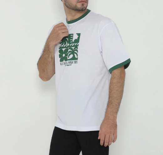 Erigo T-Shirt Ring Tee Fabion White 2