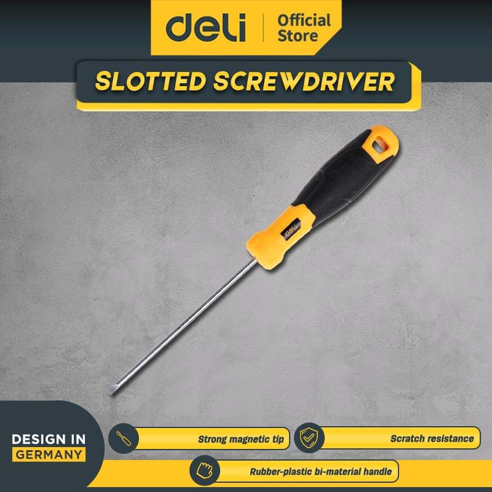 Deli Slotted Screwdriver Minus EDL633100X