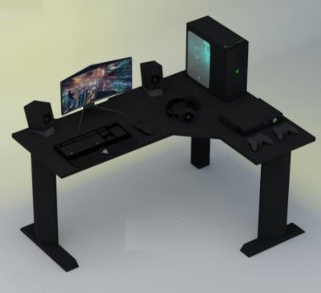 Battledesk Meja Gaming RGB R3