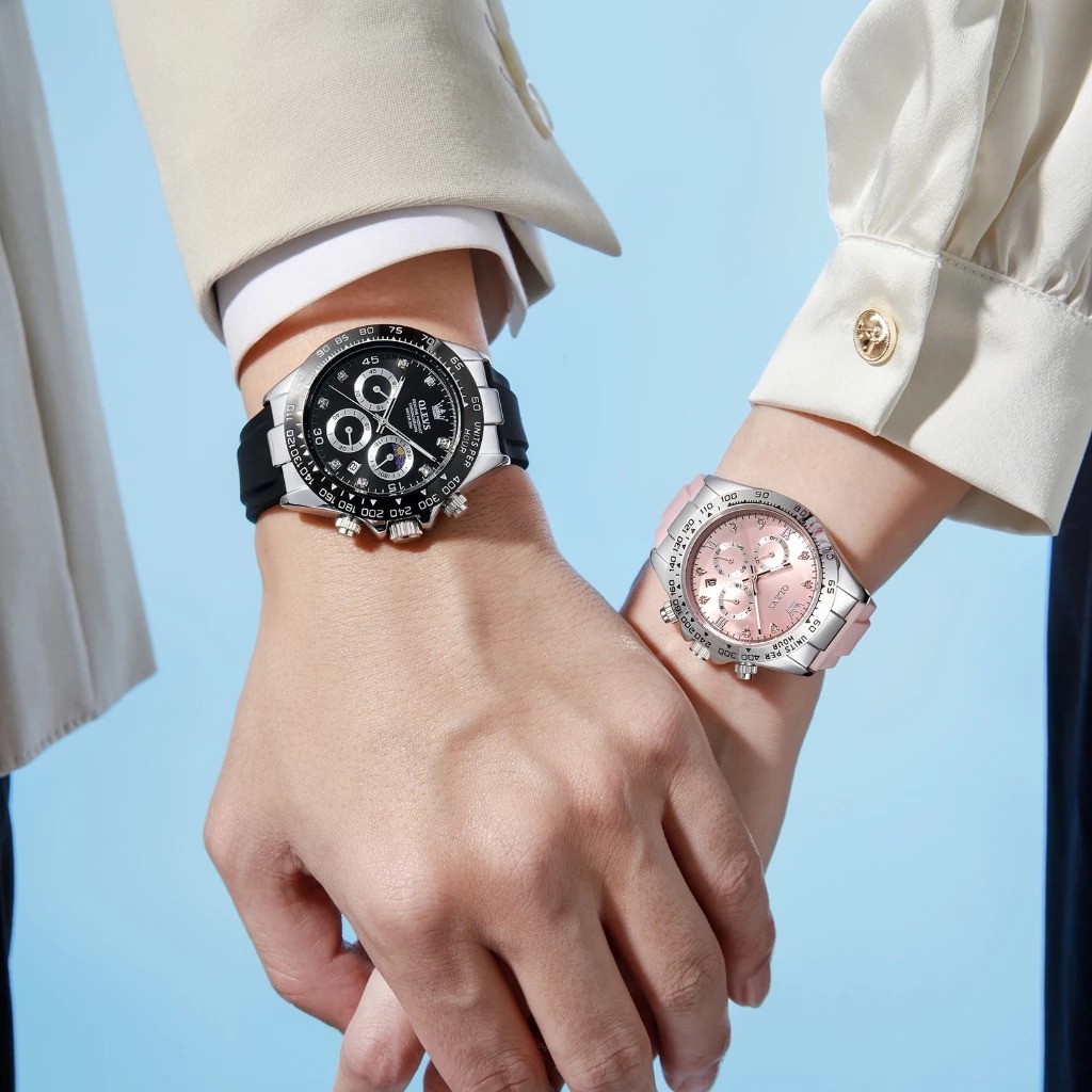 OLEVS OLEVS Jam Tangan Couple Pasangan 5618