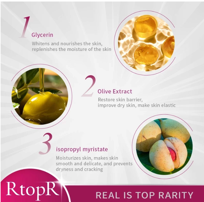 Guangzhou Qiaoyan Biological Technology RtopR Olive Hand Cream Smoothing Cream