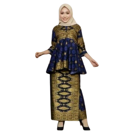 Setelan Wanita Batik Songket Palembang 5
