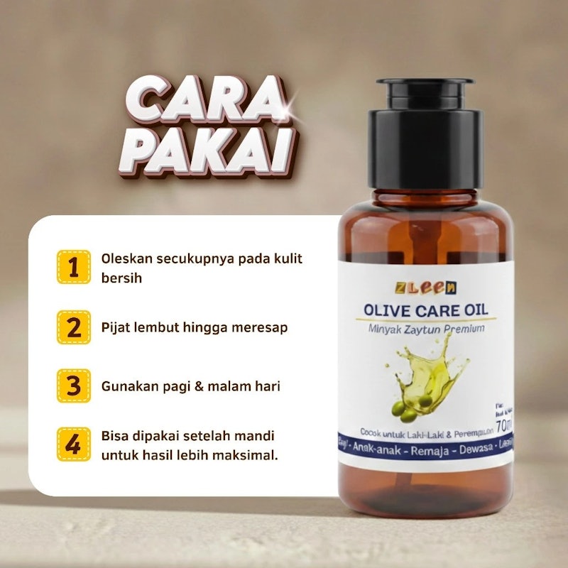Zleen Olive Care Oil 4