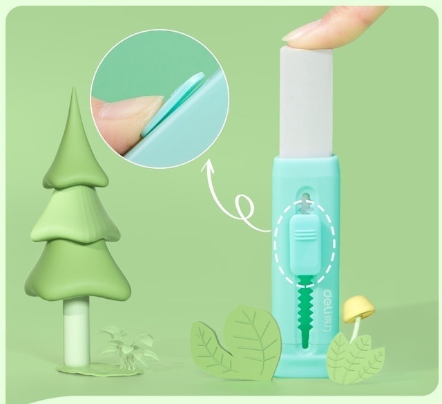 Deli Sliding Eraser  71145