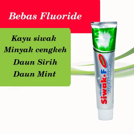 Miswak Utama Siwak F Herbal Free Fluoride 