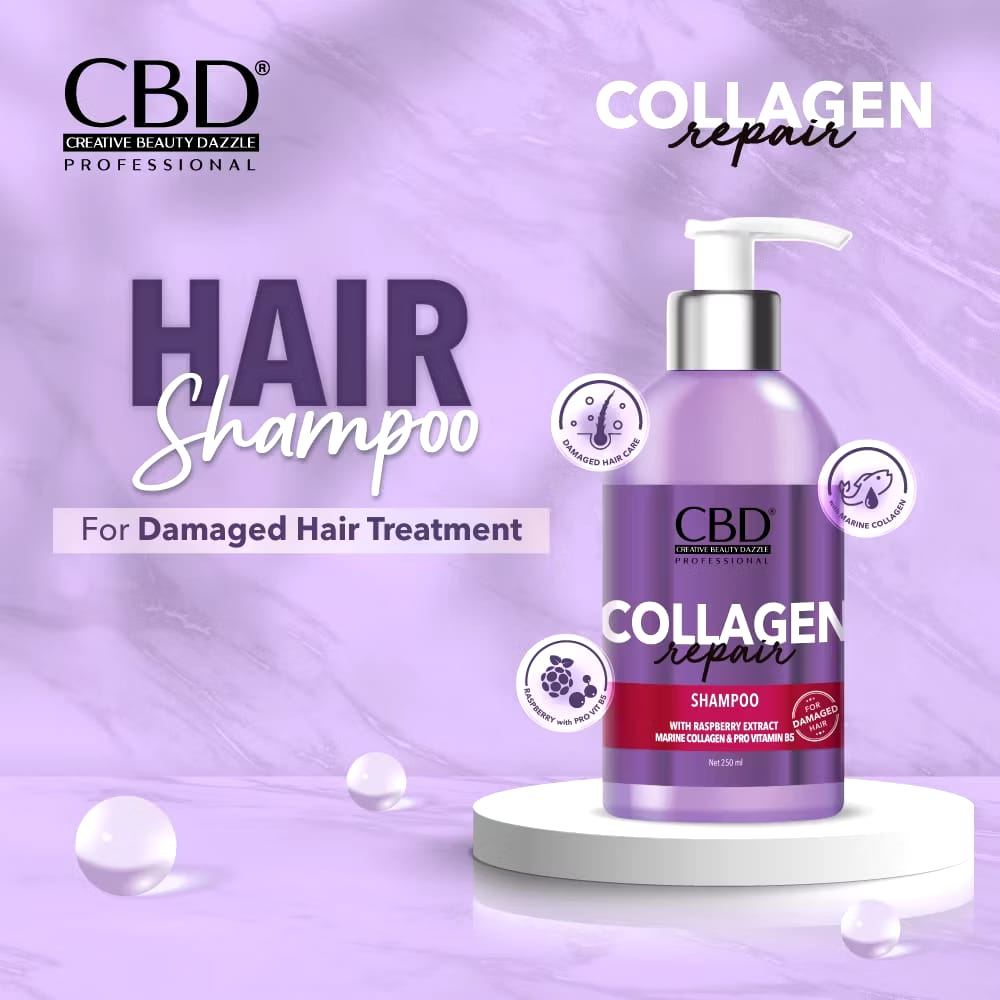 Victoria Care Indonesia CBD Professional  Collagen Repair Shampoo 