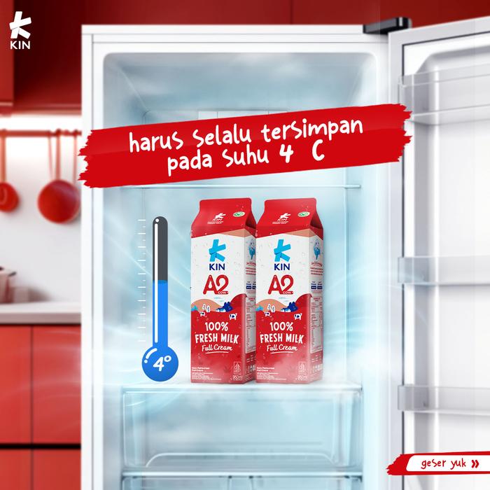 KIN A2 Pasteurised Fresh Milk 5