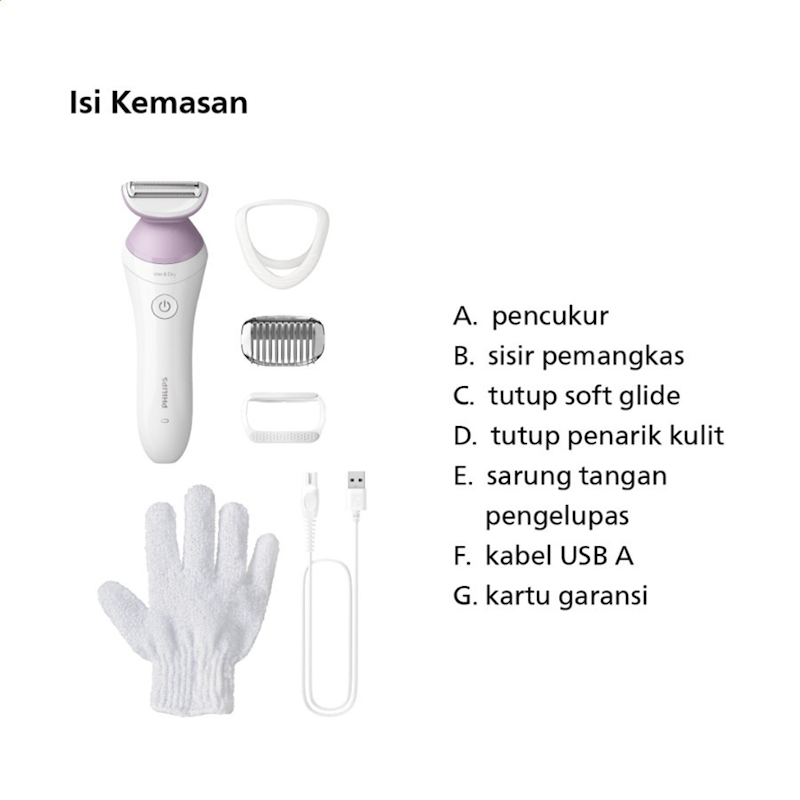 Philips Lady Shaver 6000 BRL136/00