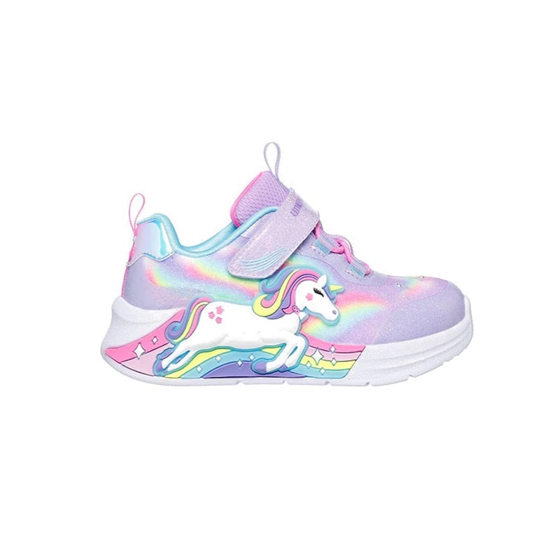 Skechers Unicorn Chaser Girl's Shoes Lavender 1