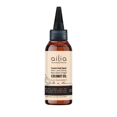 Ailia Premium Grade Organic Raw Hair & Body Extra Virgin Coconut Oil 1