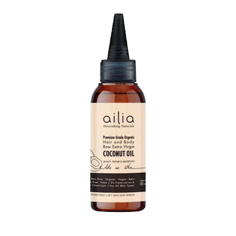 Ailia Premium Grade Organic Raw Hair & Body Extra Virgin Coconut Oil 1