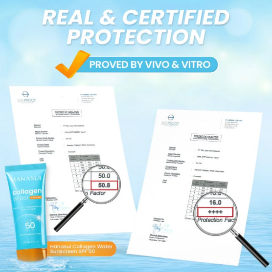 Hanasui Collagen Water Sunscreen SPF 50 PA++++