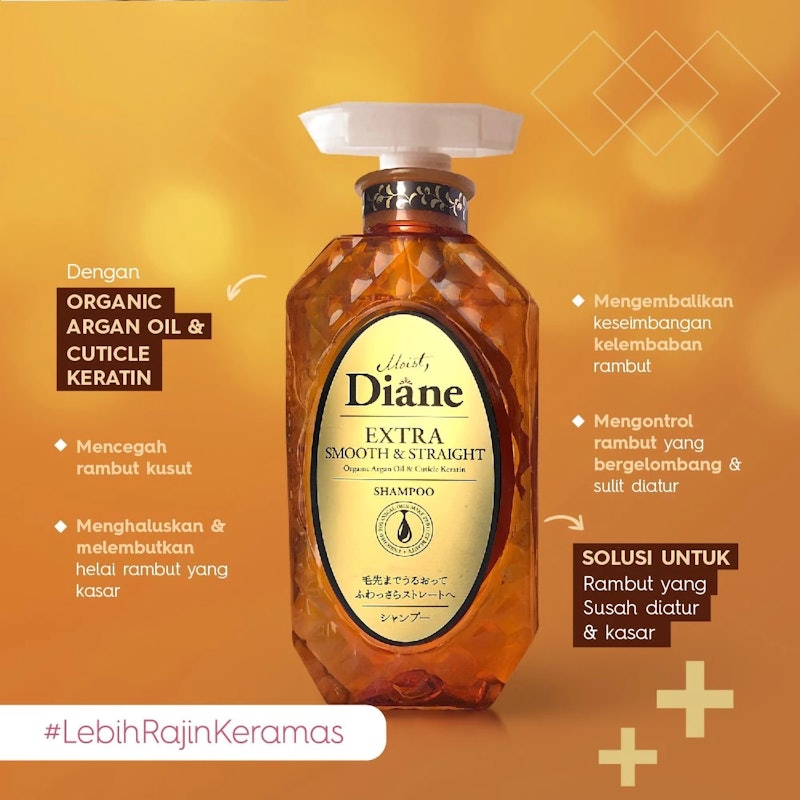 Moist Diane Extra Smooth and Straight Shampoo