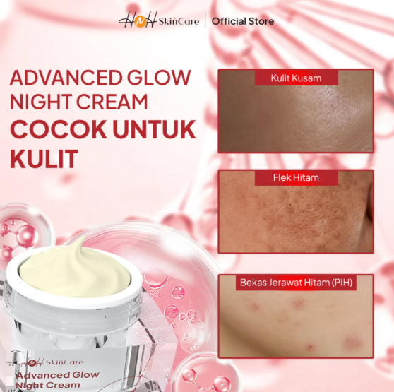 HNH Jaya Abadi HNH Skincare Advanced Glow Night Cream