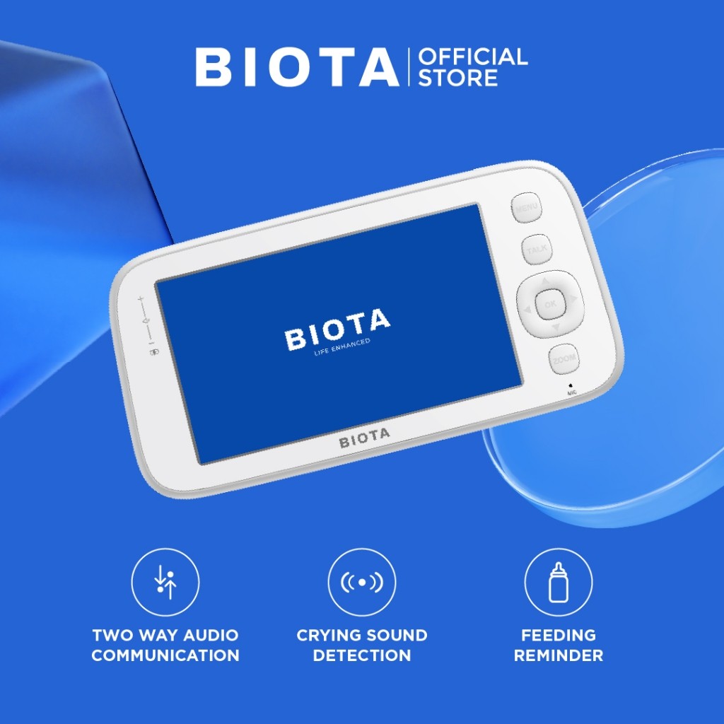 BIOTA Smart Home BIOTA Smart Baby Camera + Monitor