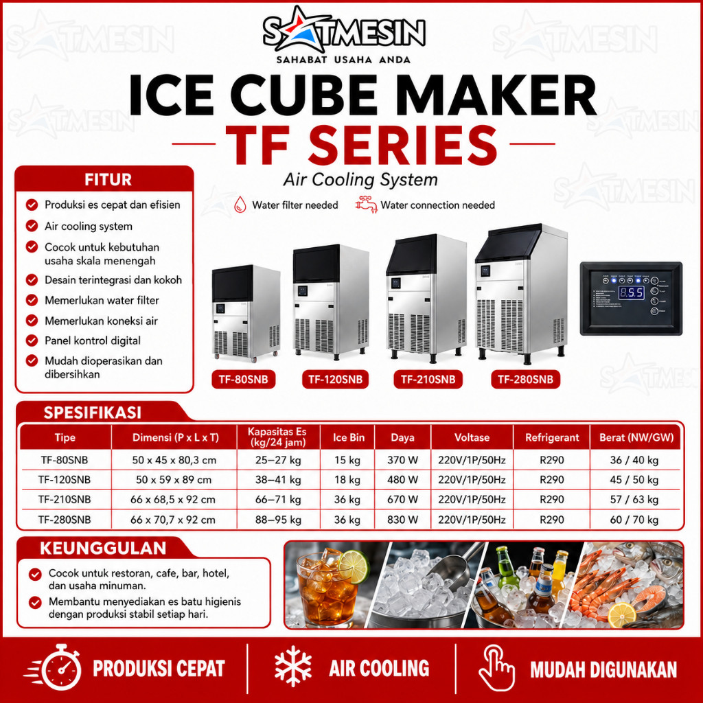 GEA® Ice Cube Maker  2