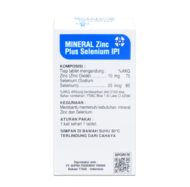 Tempo Scan Pacific IPI Mineral Zinc Plus Selenium