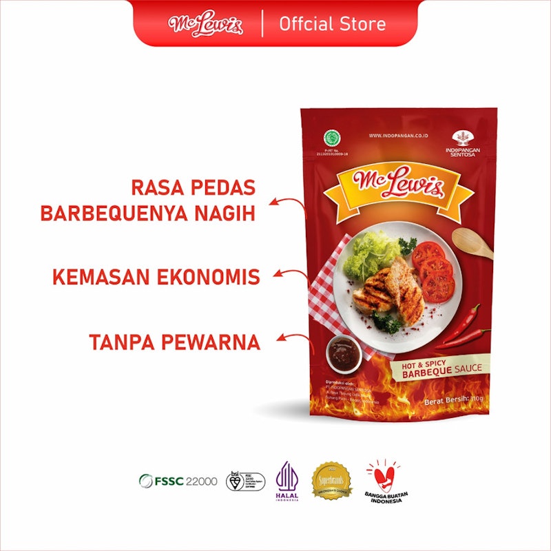 Mc Lewis Hot Spicy Barbeque Sauce 4