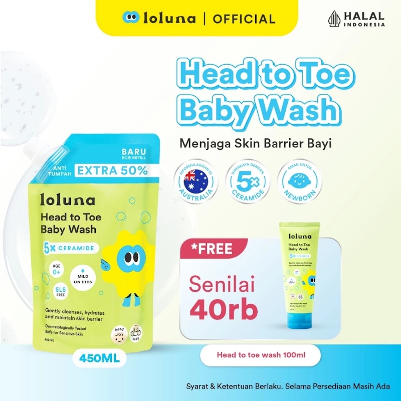 Loluna Head to Toe Wash Refill 4