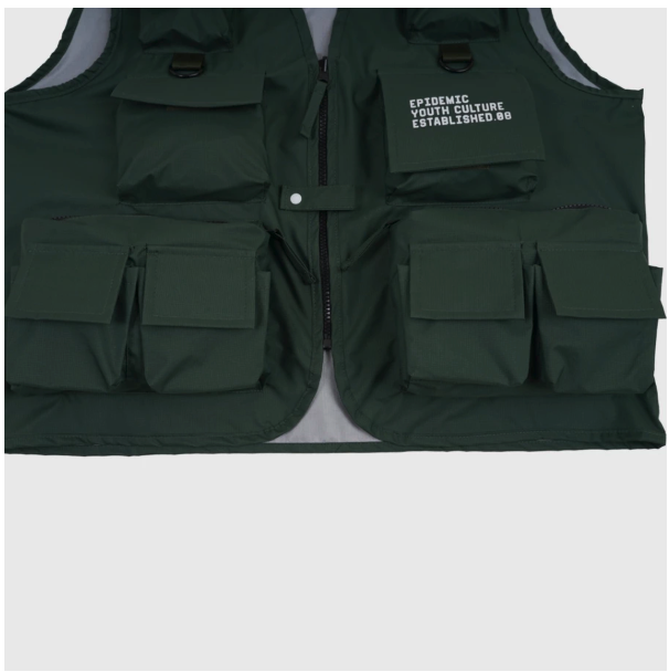 Epidemic Streatwear Epidemic Tactical Vest Rompi Peacock