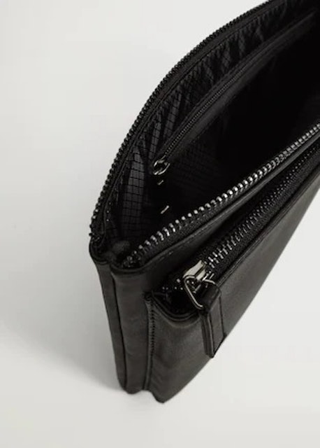 Mango Leather-effect Handbag REF. 17022505-POCHET2-LH