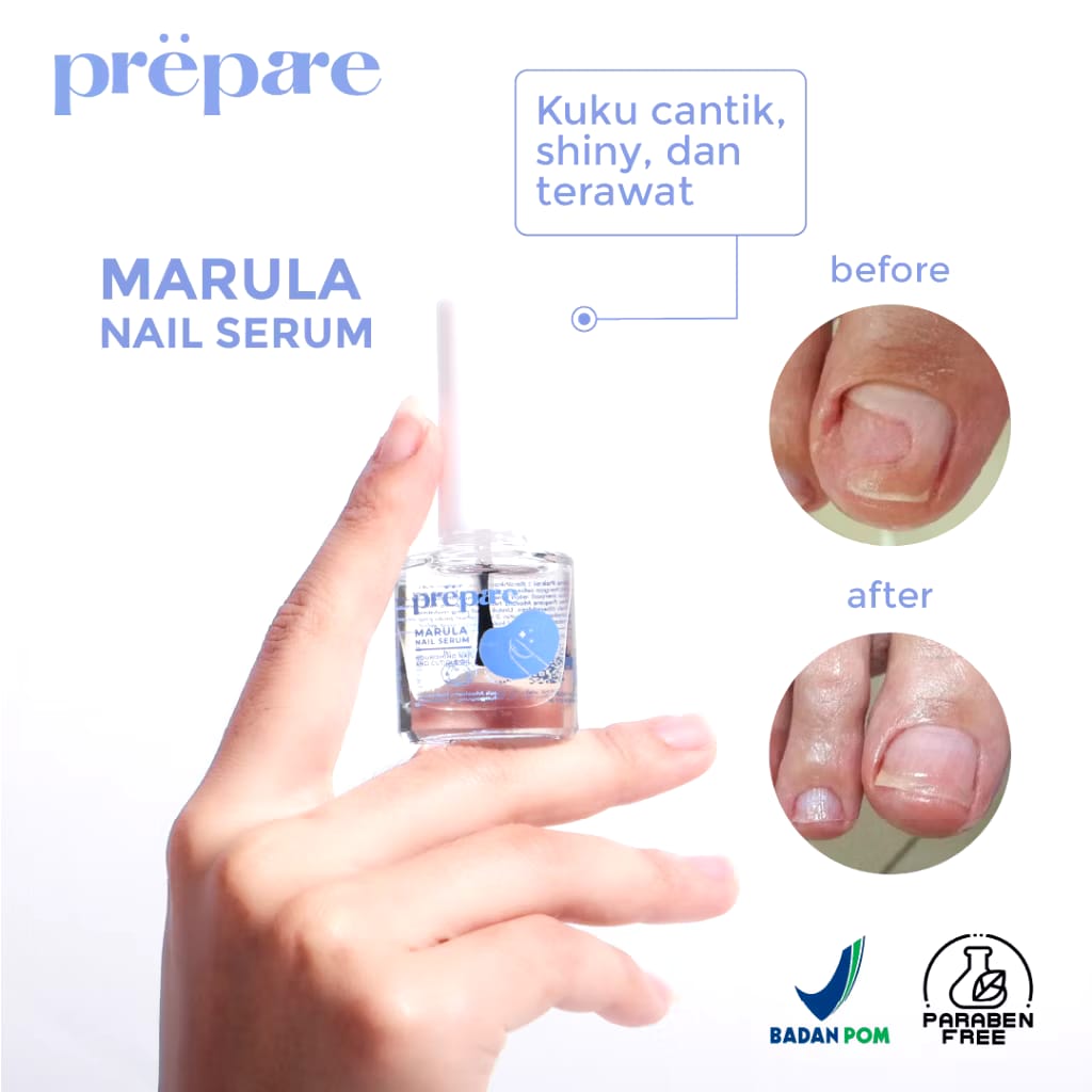 Aleyah Sintasint Farma  Prepare Marula Nail Serum