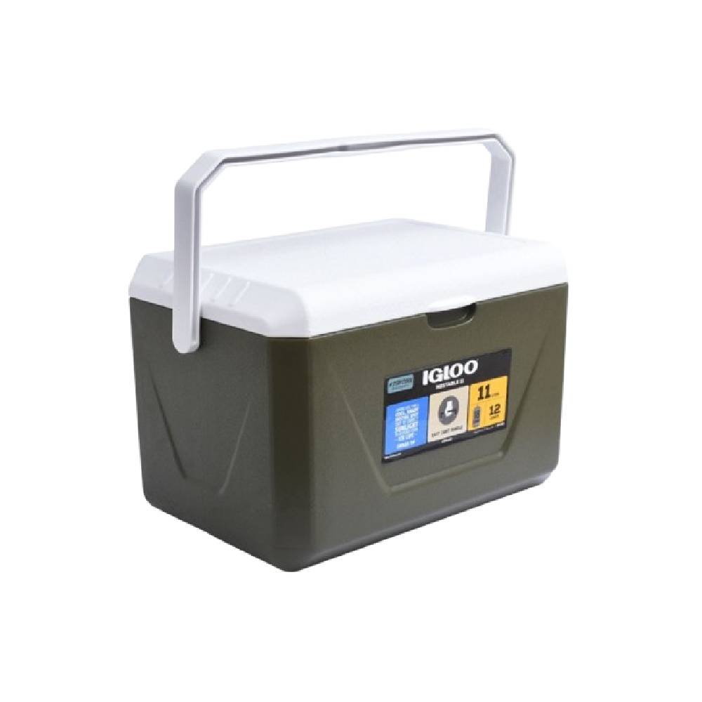 IGLOO Nestable Cooler Box Hijau 11L
