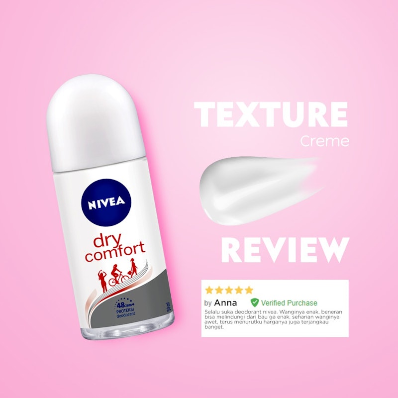 Nivea Dry Comfort Deodorant Roll On 3