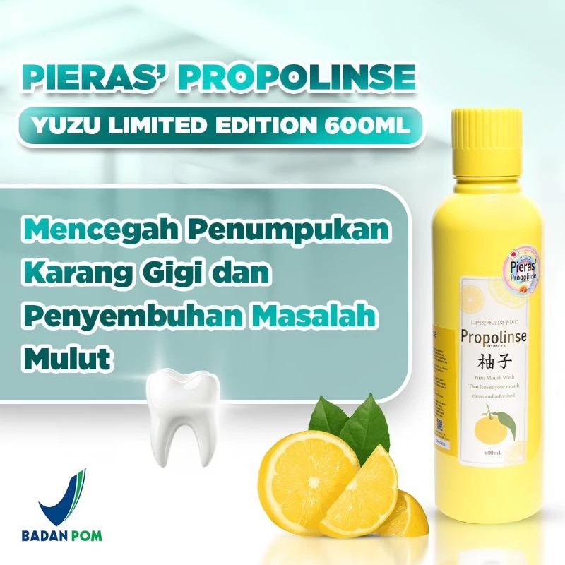 Pieras Propolinse Yuzu Mouth Wash 3