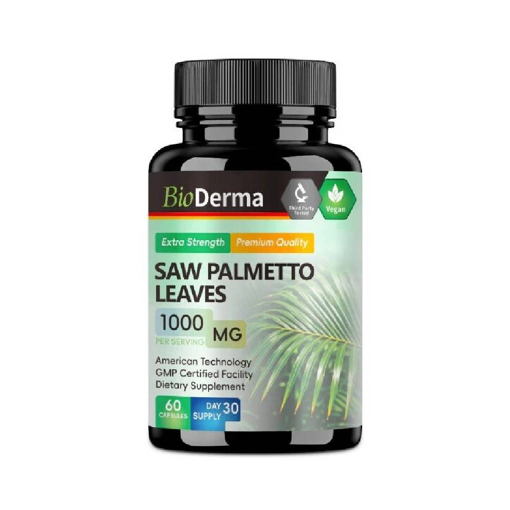 BioDerma Saw Palmetto Leaves 1000mg 1