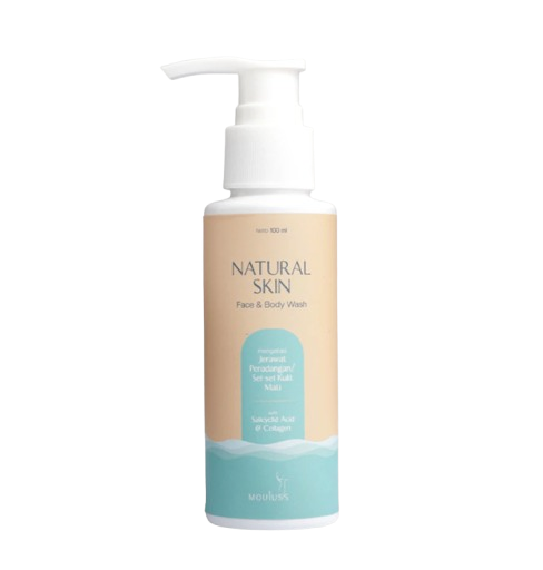 Mouluss Natural Skin Face & Body Wash