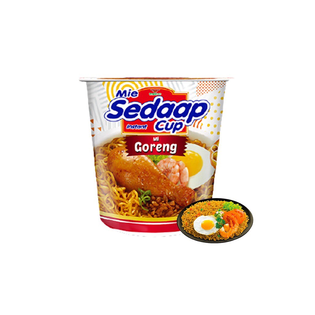 Wings Mie Sedaap Instant Cup Mi Goreng