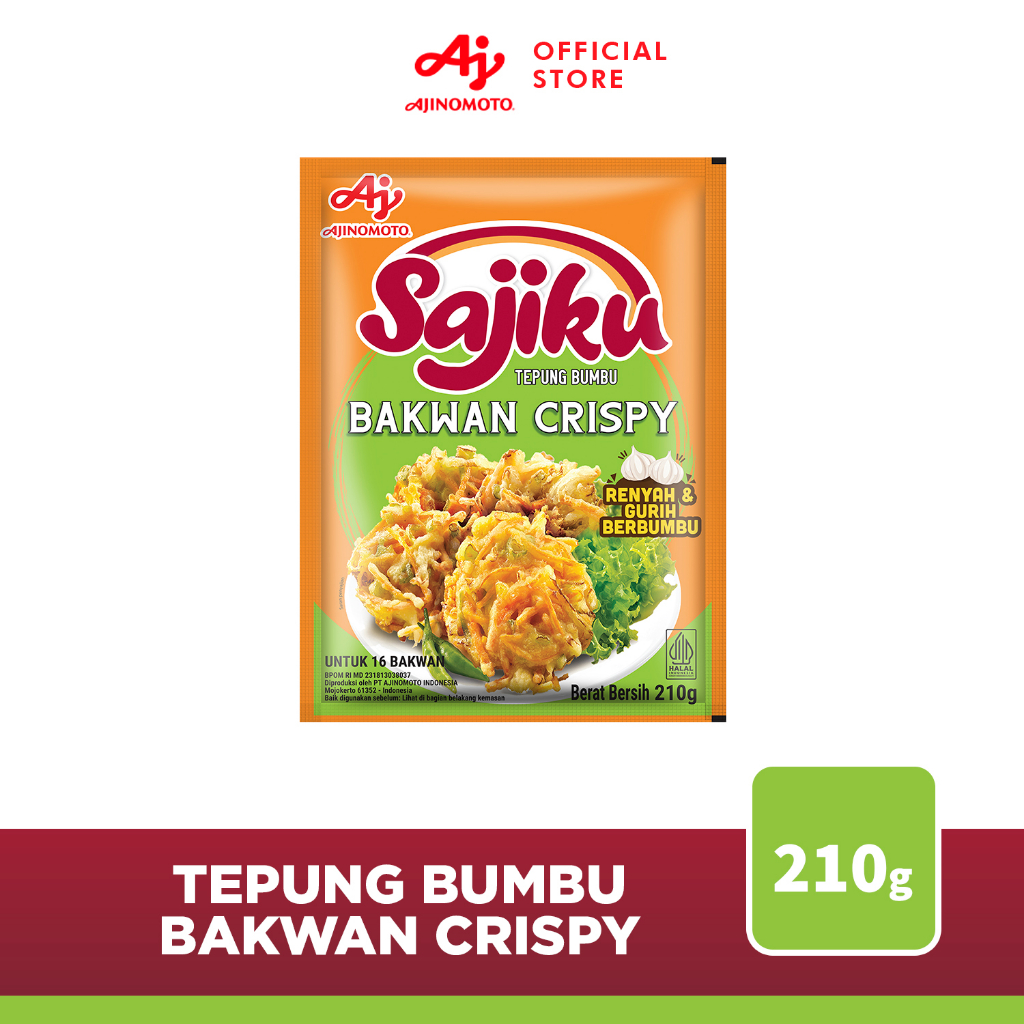 Ajinomoto Sajiku Tepung Bumbu Bakwan Crispy