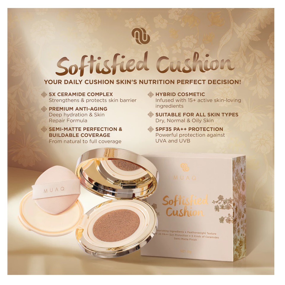 MUAQ Berkah Sejahtera MUAQ Softisfied Cushion Cempaka