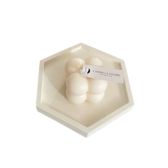 Candella Studio Mini Bubble Scented Candle Vanilla