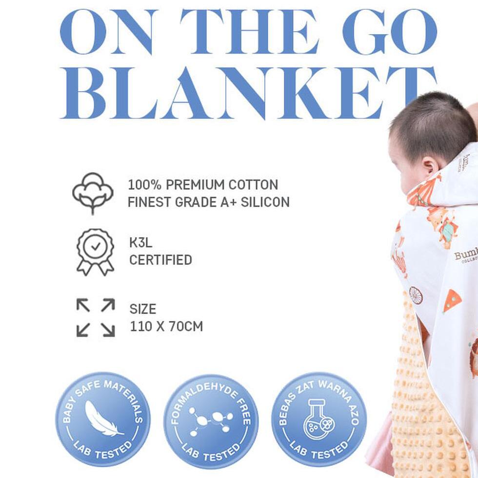 Perdana Sukses Makmur Bumbee Collection On The Go Blanket