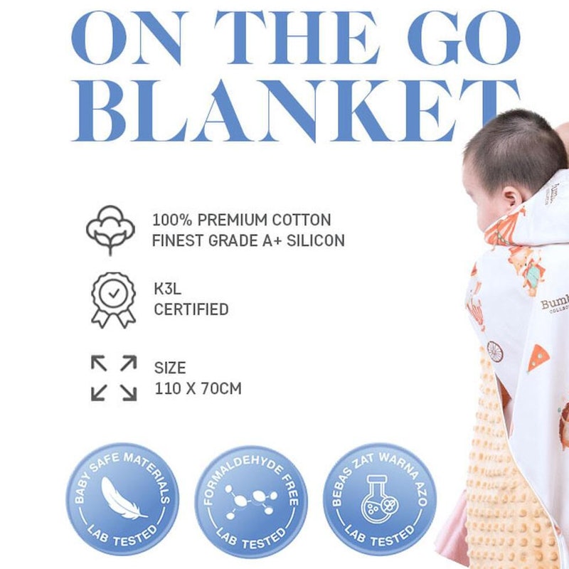 Bumbee Collection On The Go Blanket 5