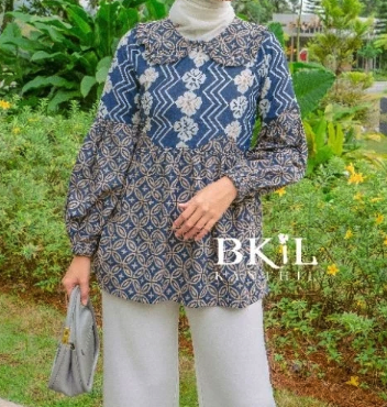  Kanthil Batik Kerja Blus Amarilis