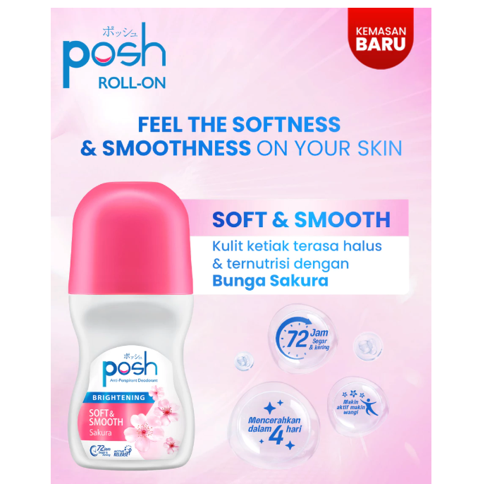Lion Wings Posh Brightening Soft & Smooth Sakura