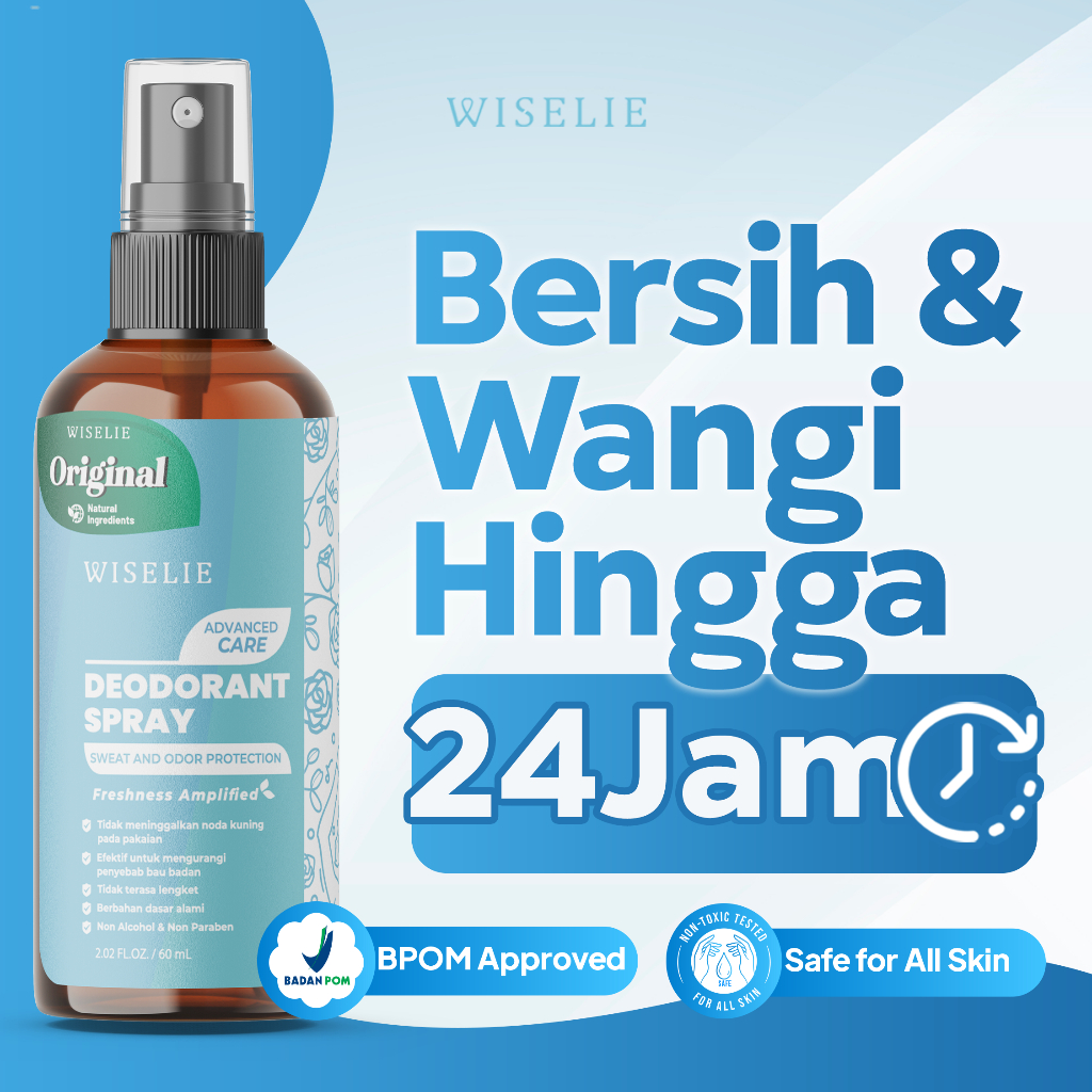 Wiselie Indonesia Gemilang Wiselie Deodorant Spray Original