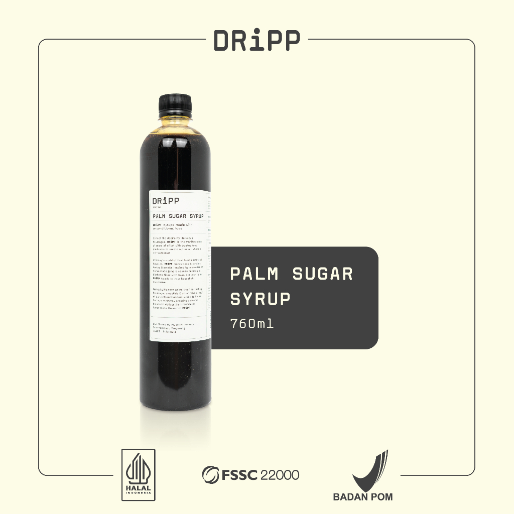 Multi Cipta Rasa Dripp Palm Sugar Syrup
