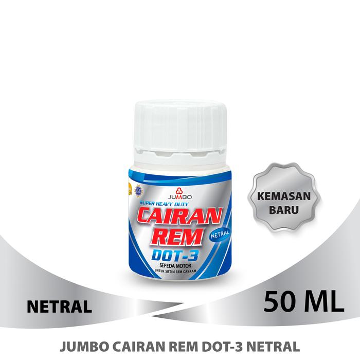 Jumbo Power International  Jumbo Cairan Rem DOT 3 Netral