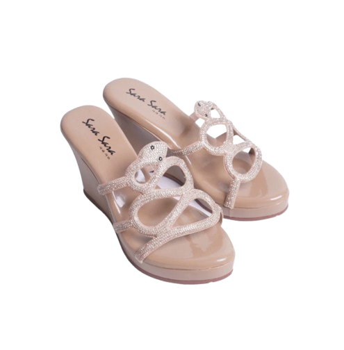 Sara Sara Alana Sandal Wedges Wanita